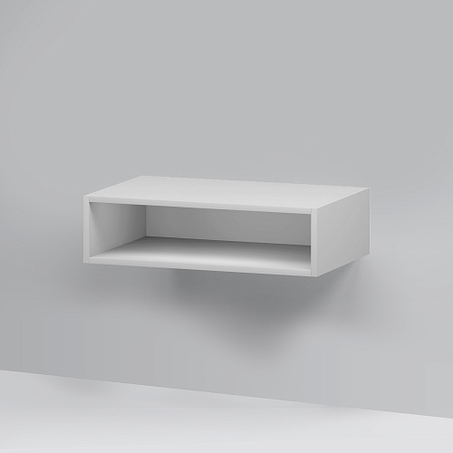 Полка под тумбу GEM Open-space подвесная 75см белый глянец AM.PM M90OHX0750WG купить