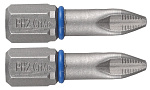 Бита Эксперт PH2*25мм торсионная кованая C1/4" магнитная (2шт) Зубр 26011-2-25-2 Бита Эксперт PH2*25мм торсионная кованая C1/4" магнитная (2шт) Зубр 26011-2-25-2