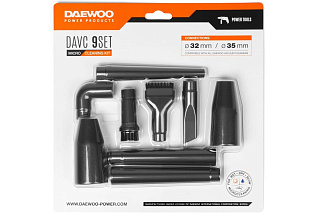 Набор микронасадок для пылесоса DAEWOO DAVC 9 SET купить