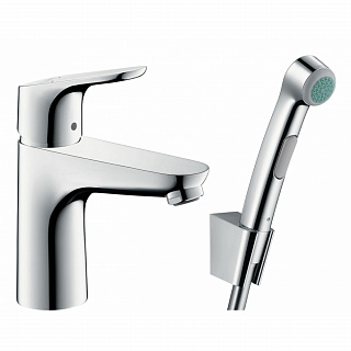 Смеситель HANSGROHE HG Focus E2 31927000 для раковины с гигиеническим душем купить