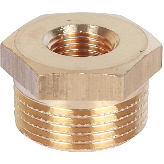 Футорка наружная-внутренняя резьба латунь 3/4"*1/4" STOUT SFT-0028-003414 купить