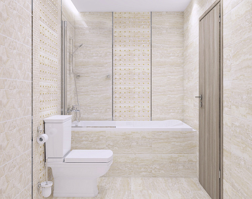 Декор настенный Echo Elemental, цвет бежевый, 30*60см Ceramica Classic купить