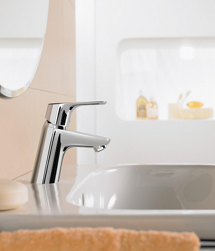 Смеситель HANSGROHE Focus E2 31733000 для раковины без донного клапана хром купить
