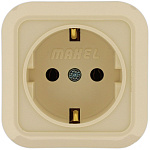 Розетка MAKEL 45208 1-местная Розетка MAKEL 45208 1-местная
