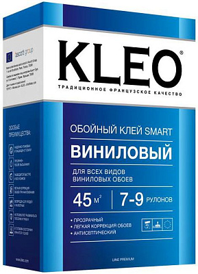 Клей для всех видов виниловых обоев KLEO SMART - 0.2 кг купить