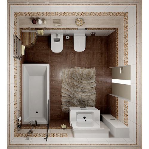 Плитка напольная Merbau 41.8*41.8 см, Уралкерамика TFU03MRB404 купить