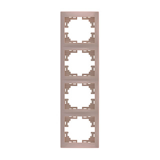 Рамка LEZARD MIRA 701-0303-154 4-местная купить
