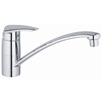 Смеситель для кухни EURODISC с низким изливом цвет хром GROHE 33770001