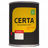 Эмаль термостойкая Церта антикоррозийная 650C серебристый - 0.8 кг