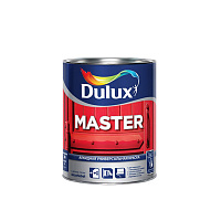 Алкидная краска Dulux Master 30 Белая полуматовая (База BW) 1 л