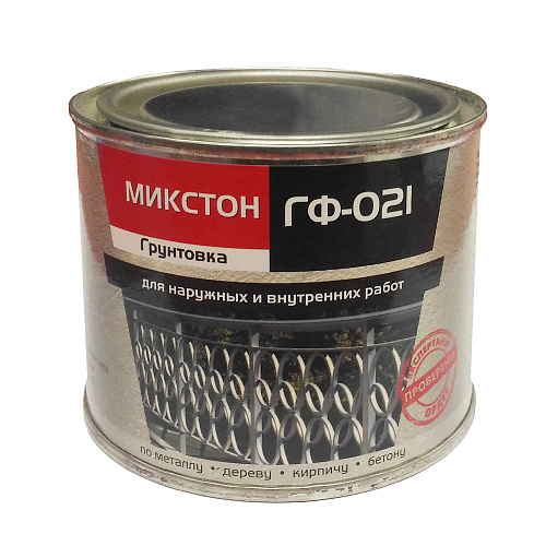 Грунтовка Микстон ГФ-021 ТУ Красно-коричневый 0.5 кг купить