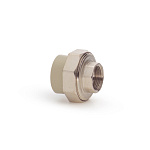 Муфта разъемная PPR 32*3/4" Lammin внутренняя резьба полипропиленовая серая Lm31062032020G