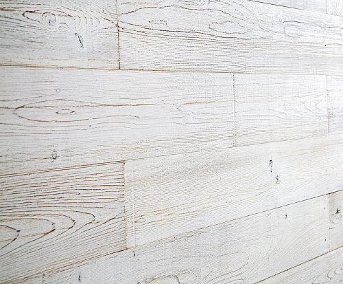 Панель декоративная мебельная брашированная WALLWOOD White Wood 4*140*560мм 1.88кв.м купить