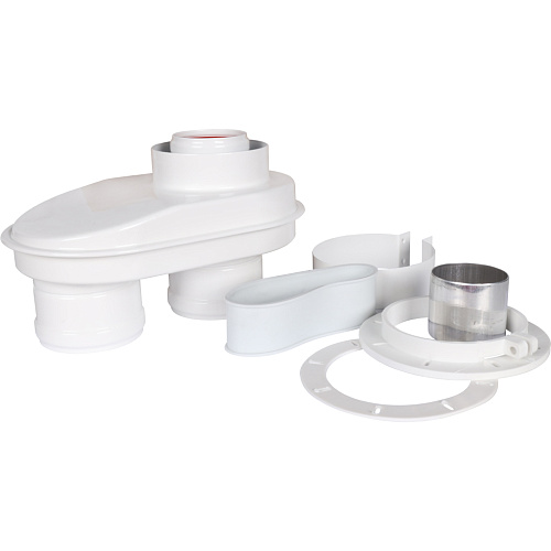 Адаптер моноблочный D 80/80 универсальный коаксиальный Rommer RCA-8080-250022 купить