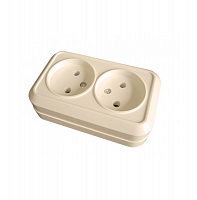 Розетка MAKEL 45217  2-местная