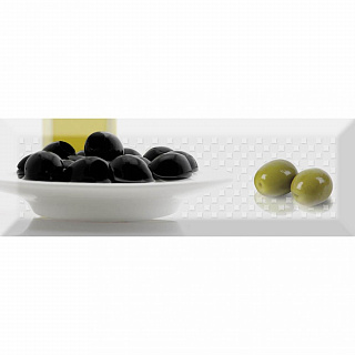 Вставка Olives 01 Fluor 10*30 см, Absolut Keramika купить