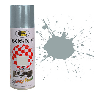 Краска акриловая аэрозольная BOSNY Серая №58 купить