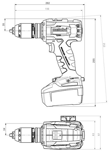Дрель-шуруповерт аккумуляторная BS 18 LTX BL I 5.2 а/ч Metabo 602350650 купить