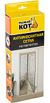 Сетка антимоскитная "Капутомоскито" на магнитах Цветочный узор 100*210 см Рыжий кот 103711