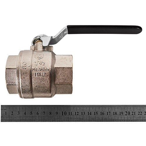 Кран шаровой полнопроходной ручка рычаг 1 1/2" Stout SVB-0001-200040 купить