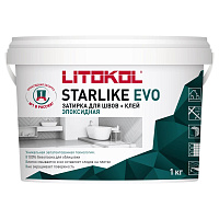 Затирка эпоксидная для плитки STARLIKE EVO  S.145 NERO CARBONIO Litokol L0485200002