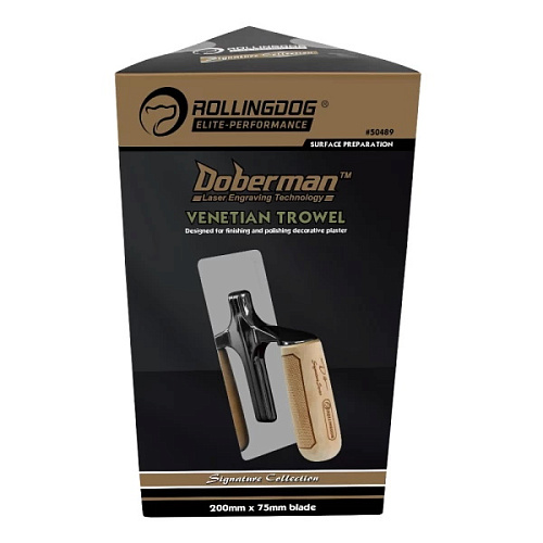 Кельма венецианская Elite DOBERMAN 200*75мм Rollingdog 50489 купить