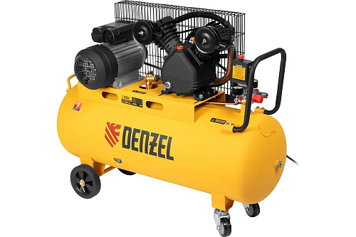 Компрессор воздушный ременным привод BCV2200/100 Denzel 58110 купить