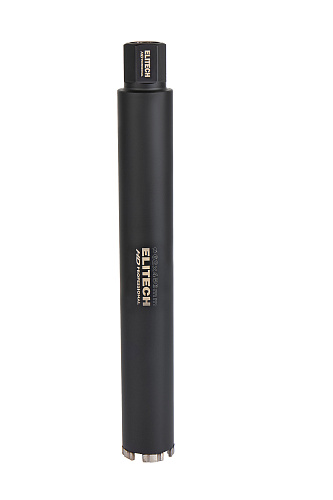 Коронка алмазная для дрели алмазного сверления Elitech HD ф 62*450 1 1/4"внутр, с охл. (1110.011500) купить