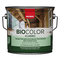 Защитно-декоративная пропитка для дерева Biocolor Classiс Калужница (2.7л)