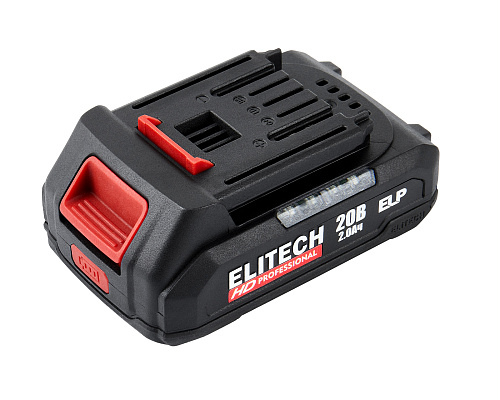 Пила цепная аккумуляторная ELITECH HD CS 2008BLK (бесщеточный двигатель) 20В (1акк*2.0а/ч) шина-20 см (1/4"-1.1-45) (E1611.016.00) купить