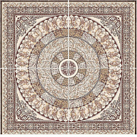 Панно напольное Marble, 90*90см (4 штуки) Absolut Keramika
