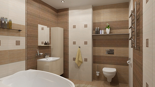 Бордюр ОРИГАМИ ТАБАККО-прагматика 5*27.8см AZORI 581221109 купить