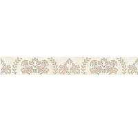 Бордюр настенный Persey Damask, цвет бежевый, 5*40см Ceramica Classic 56-03-11-456-3