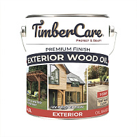 Масло защитное для наружных работ TimberCare Exterior Wood Oil  Прозрачный (4.5л)