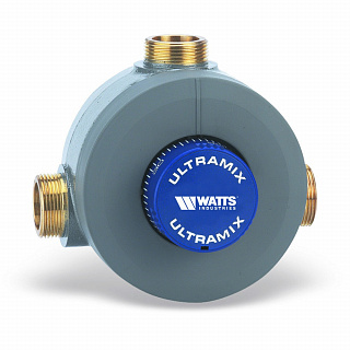 Клапан термостатический смесительный 10-50 градусов ULTRAMIX TX91E 3-56л/мин 3/4" WATTS 10002504 купить