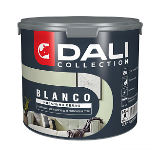 Краска для стен и потолков Collection BLANCO база A Dali (2.5л) купить