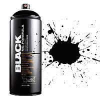 Краска аэрозольная для граффити Montana BLACK NC.FORMULA BLK9001 Черная