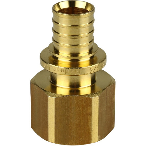 Переходник с внутренней резьбой Stout 20*3/4" для труб из сшитого полиэтилена аксиальный SFA-0002-002034 купить