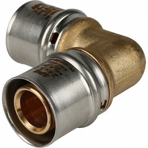 Угольник 90 прессовой STOUT для металлопластиковых труб 26*26 SFP-0009-002626 купить