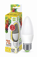 Лампа светодиодная ASD LED-С37-standard E27 3000К 7.5Вт 