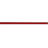 Вставка настенная Universal Glass, цвет красный, 3*75см Cersanit UG1U412