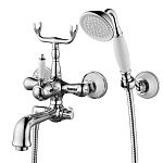 Смеситель для ванны с коротким изливом Lemark Villa LM4812С хром