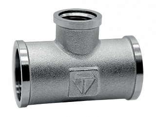 Тройник переходной 1*1/2*1", резьба внутренняя,  HLV 110129.N.02 купить