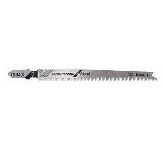 Пилка для лобзика Bosch T234X Progressor for Wood по дереву 3-65мм 3 штуки 2608633523 купить