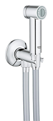 Душ гигиенический Sena Trigger Spray с винтелем, держателем и шлангом цвет хром GROHE 26329000 купить