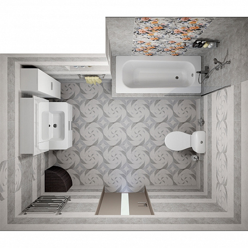 Керамогранит Лофт Стайл геометрия 45*45 см, LB-CERAMICS 6046-0171 купить