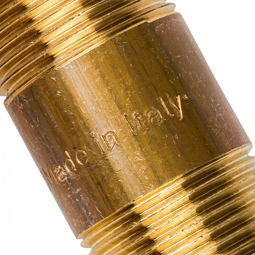 Сгон наружная резьба латунь 1/2"*100мм STOUT SFT-0032-012100 купить
