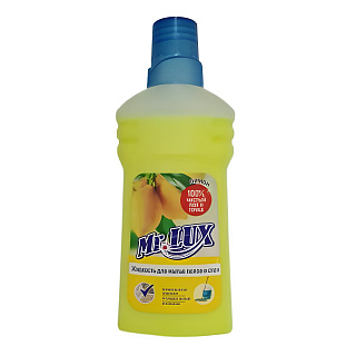 Жидкость для мытья полов и стен 500мл Лимон Mr.LUXE Н0006060 купить