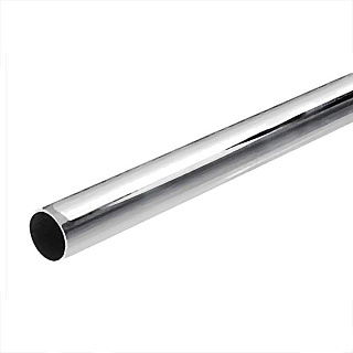 Штанга гардеробная (Труба) хром 25*0.8*2000мм Element 207300 купить