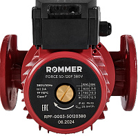 Насос циркуляционный FORCE фланцевый 3-х скоростной 50-120F Rommer RPF-0003-50120380